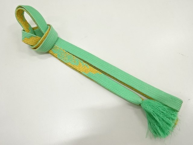 JAPANESE KIMONO / HAND-TIED OBIJIME
